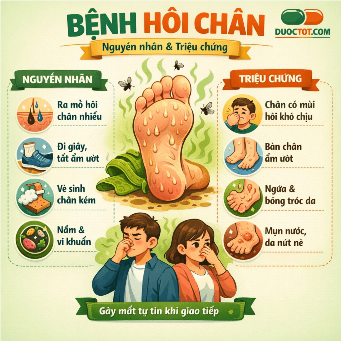 CHẤM DỨT HÔI CHÂN CHẤM DỨT HÔI CHÂN